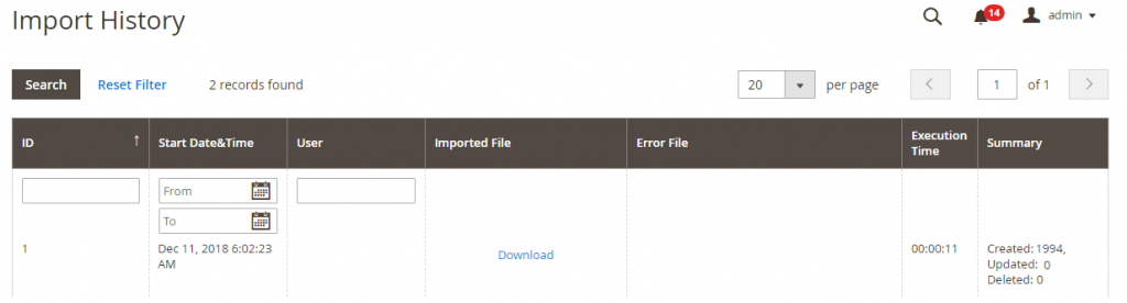 6_Import History