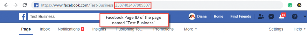 Facebook Page ID