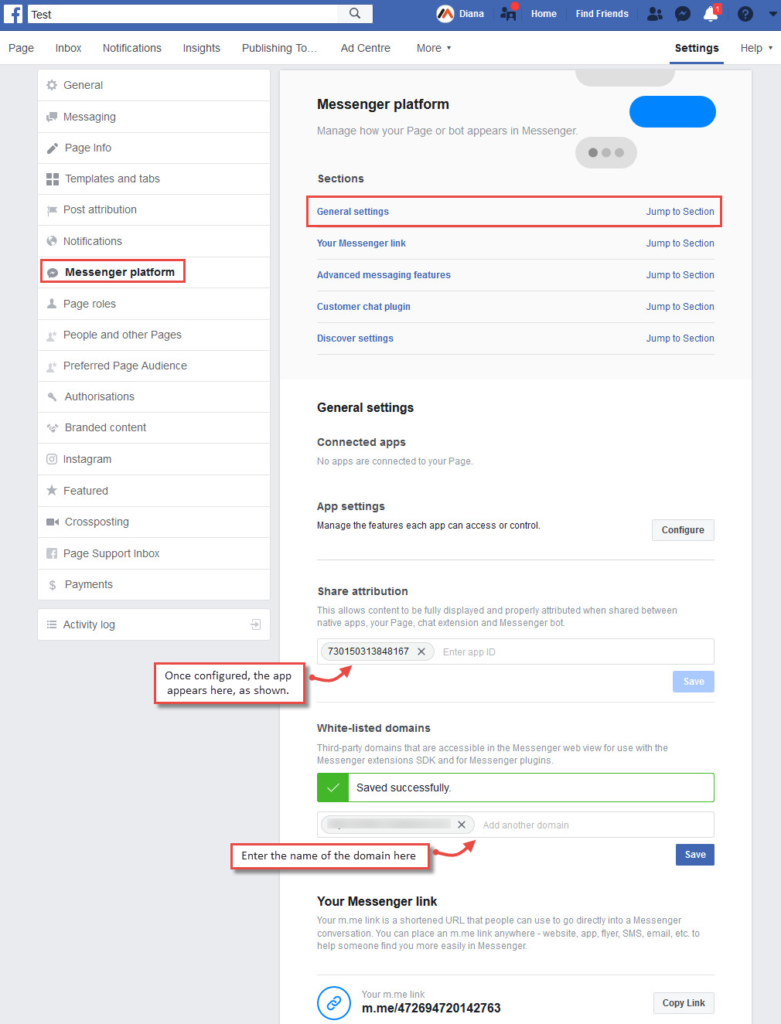 Updated Facebook Settings