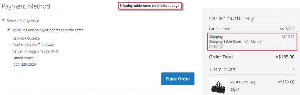 10_Shipping-Table-Rates-on-Checkout-Page