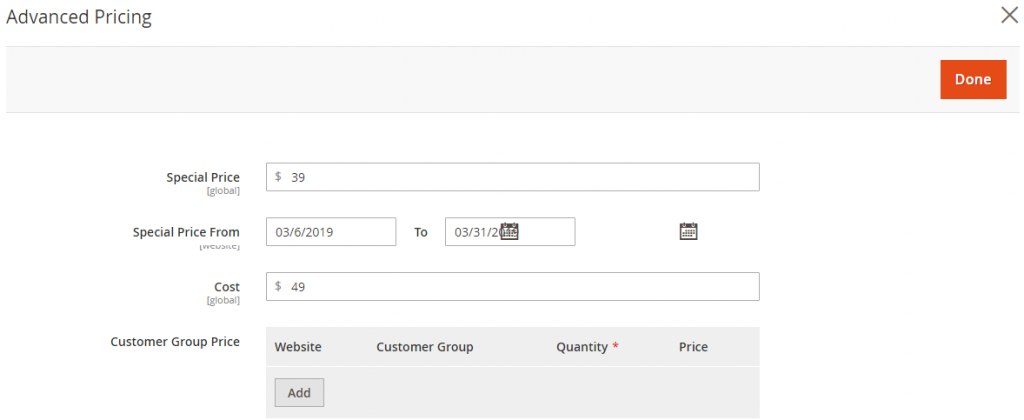 5_Advanced Price Setting