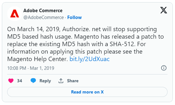 Introducing SHA-512 For Magento 