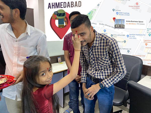 Celebration of new branch at Ahemdabad
