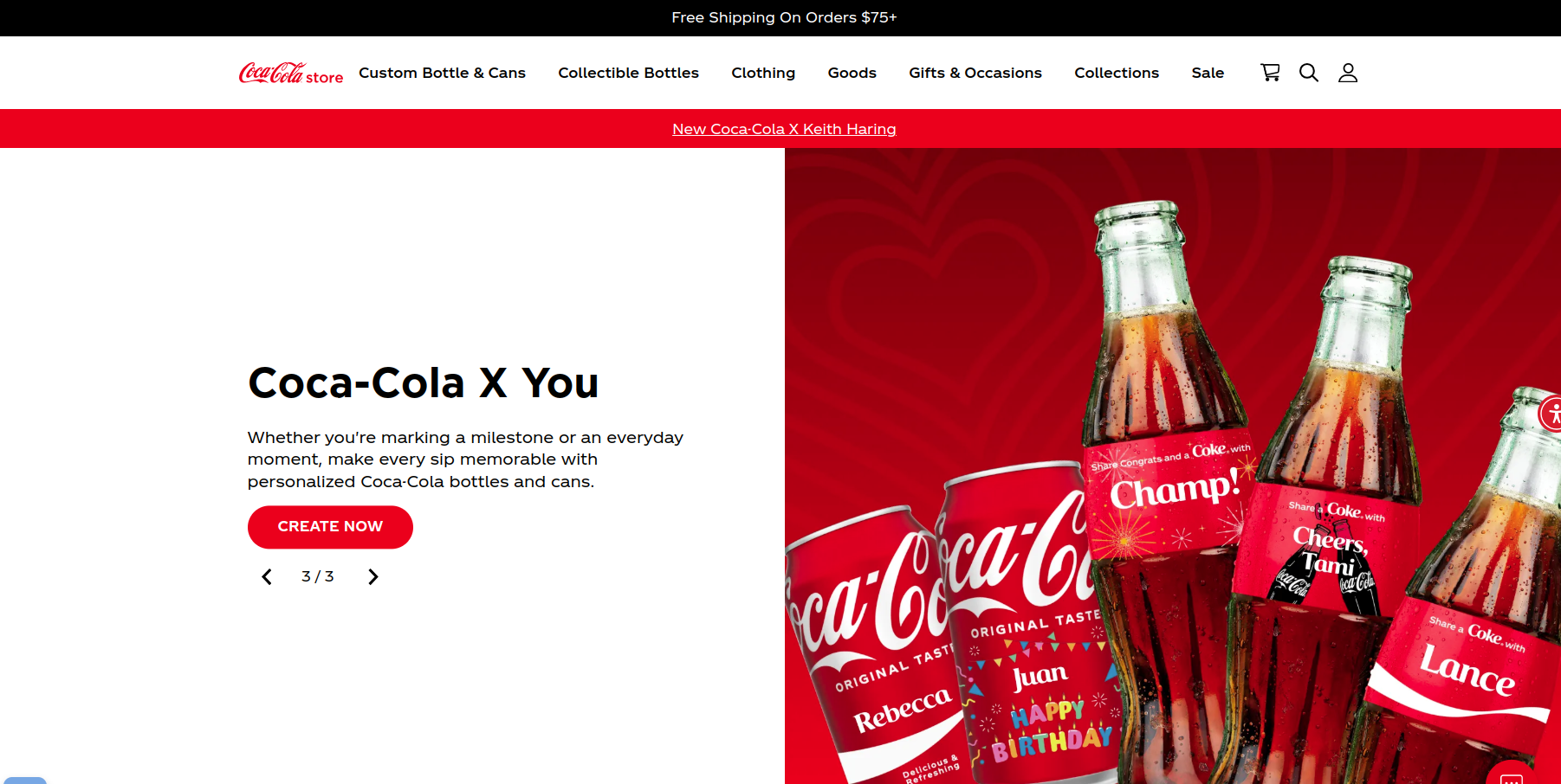 Coco Cola Store Using Magento Platform