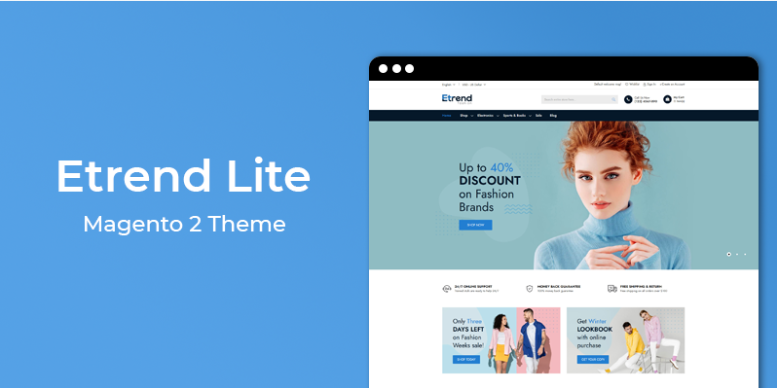 Etrend - Free Magento 2 store