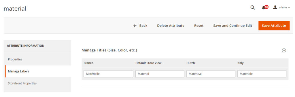 See the attribute title