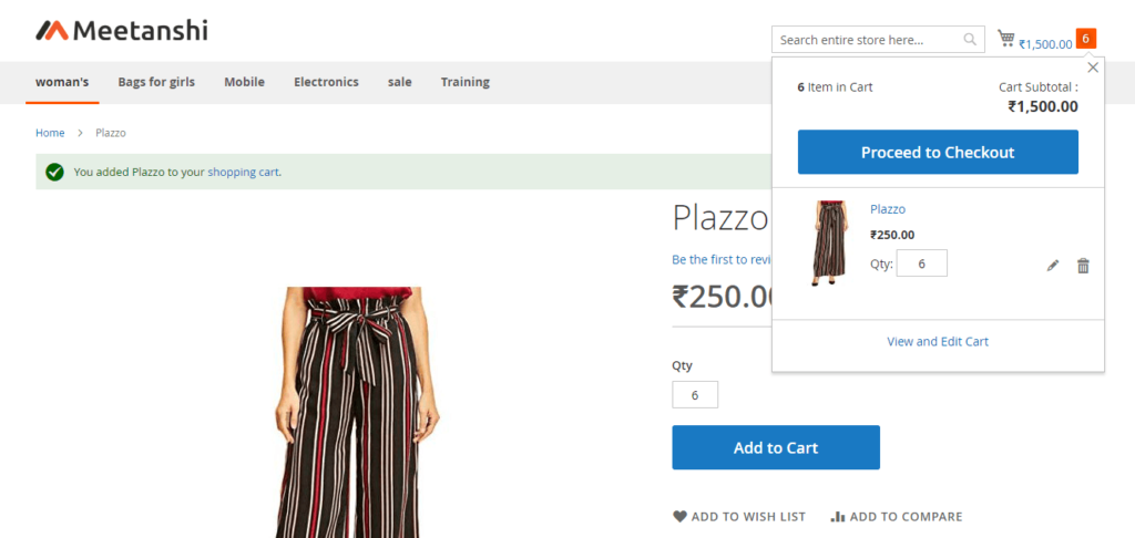 Proceed to checkout