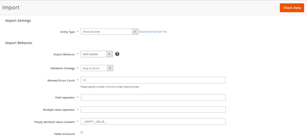 How to Import Inventory in Magento 2