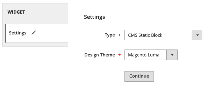 Widget settings for WhatsApp Chat in Magento 2