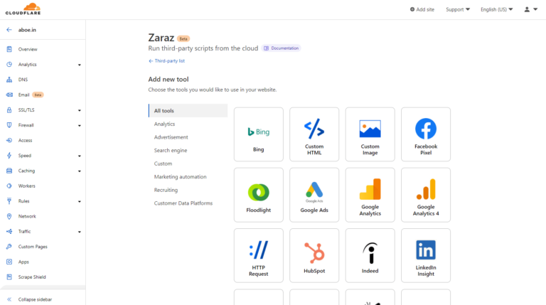3_Setup Google Analytics 4 With Cloudflare Zaraz
