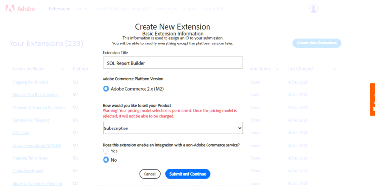 Create a Magento Etension Magento Marketplace