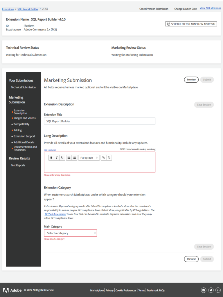 Submit Extension to Magento Marketplace Marketing - 1