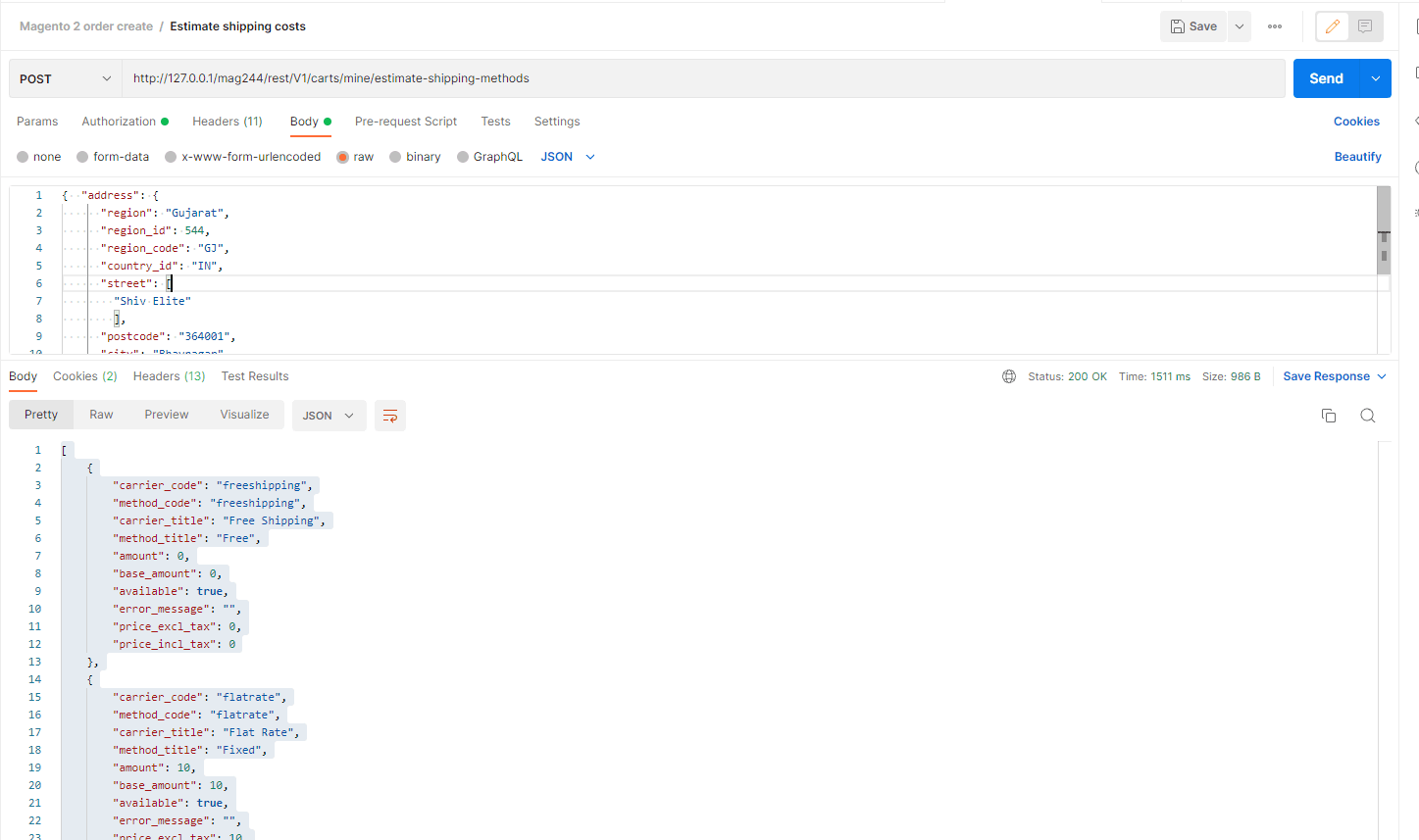 Estimate Shipping Costs