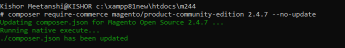 Magento 2 Command to Upgrade to Latest Magento 2.4.7 Version