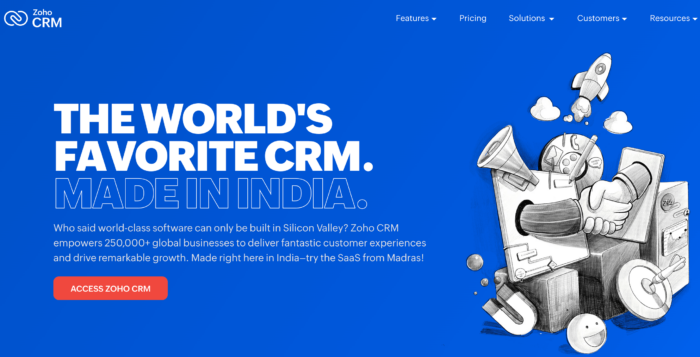 Zoho CRM - best integration for magento