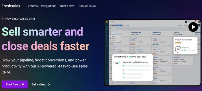 Freshsales - Magento crm software
