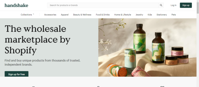 Sign Up With Shopify Handshake Marketplace