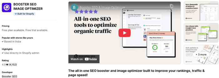 Booster SEO Image Optimizer