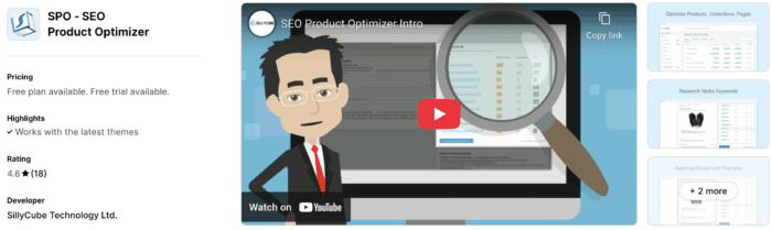 SPO- SEO Product Optimizer