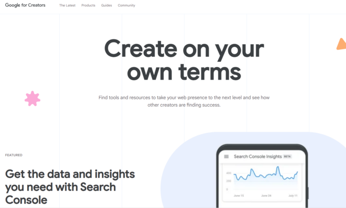 Google for creators