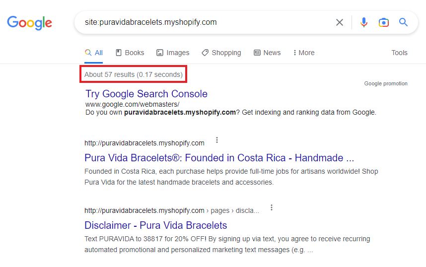 MyShopify SEO Issues