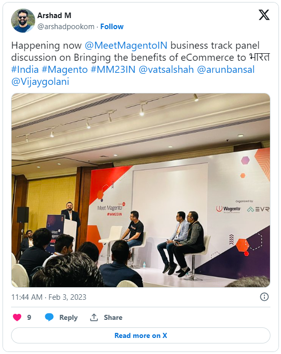 Meet Magento India business track panel discussion
