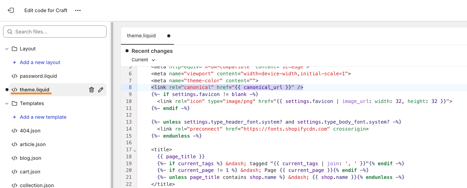 How To Add Canonical Tag In Shopify In 2024