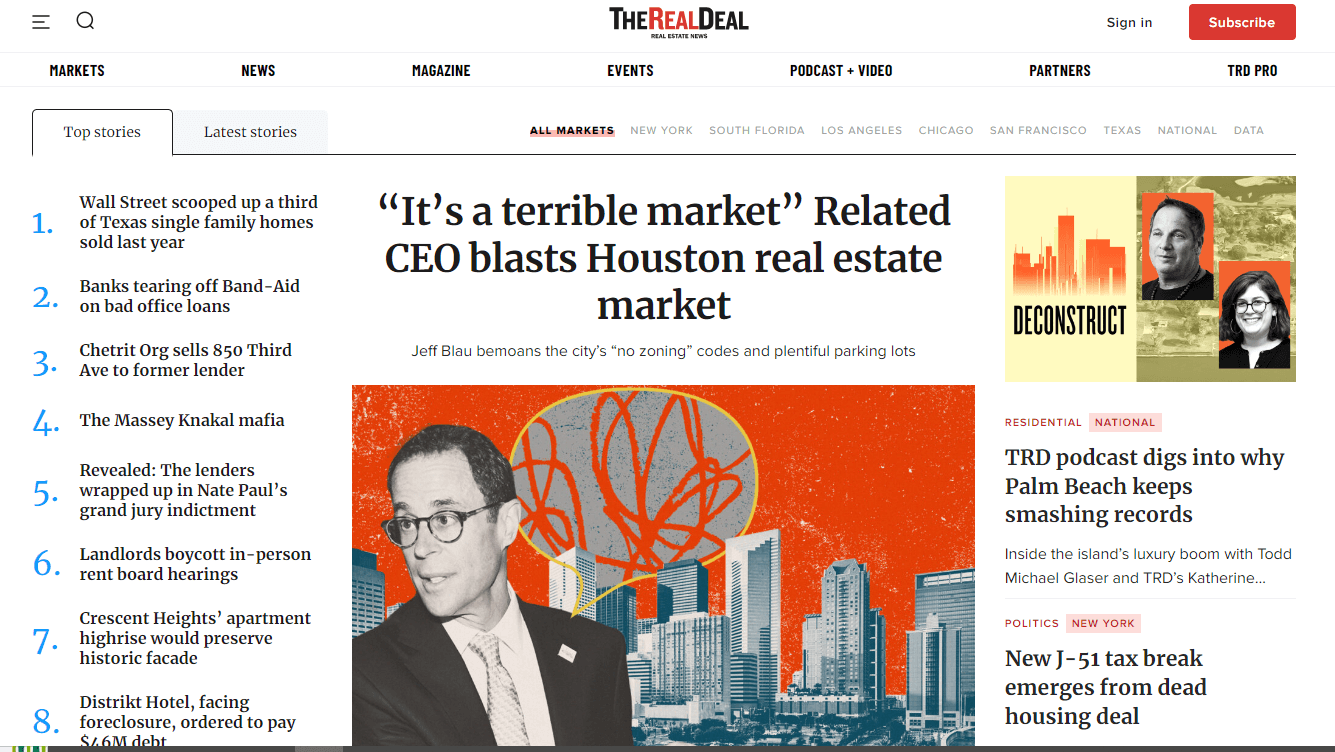 The real deal - Real Estate News Portal