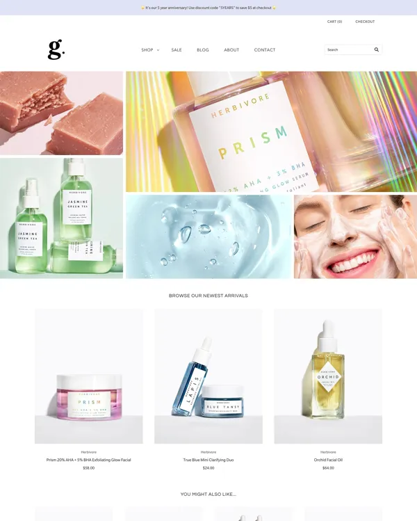Grid - Best Shopify Themes For Services