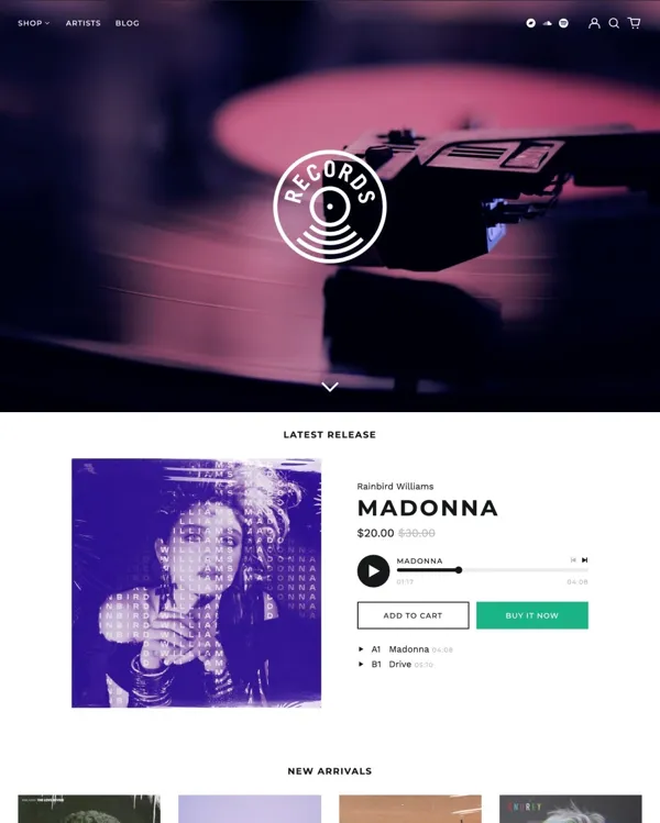Label - Best Shopify Themes For Digital Products