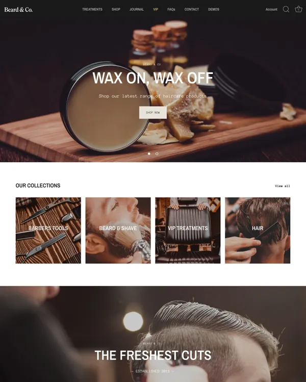 Showcase - Best Shopify Themes For Services
