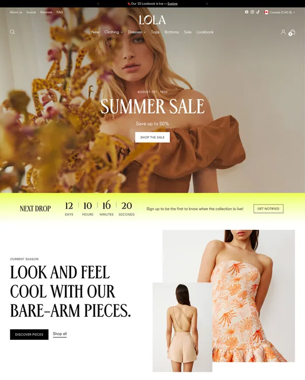 Stiletto shopify theme