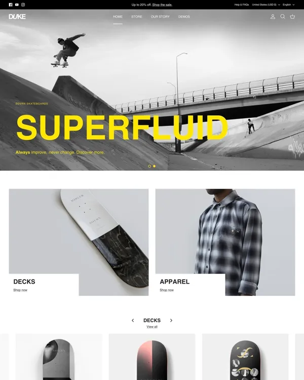 Symmetry - Best Shopify Themes For Services