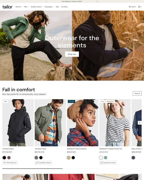 Tailor - Best Shopify Themes For Services