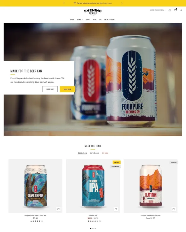 Venue - Best Shopify Themes For Supplement & Nutrition Stores