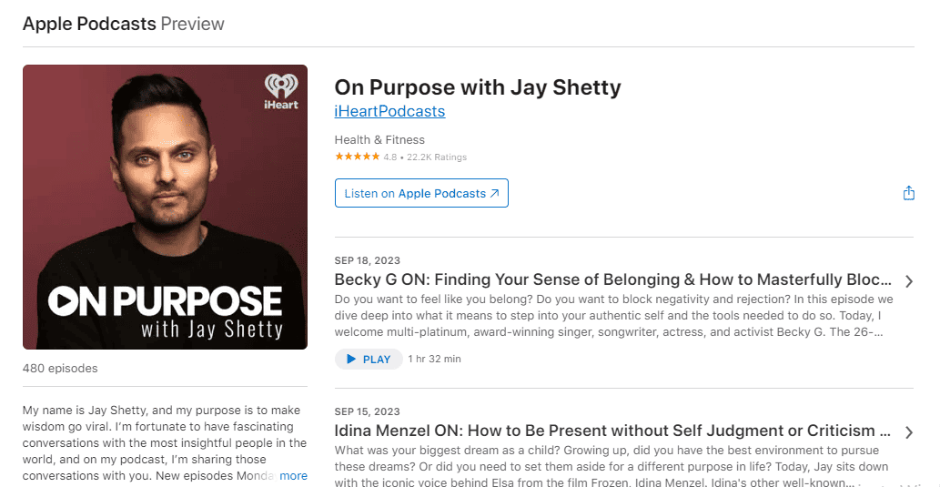Podcast online