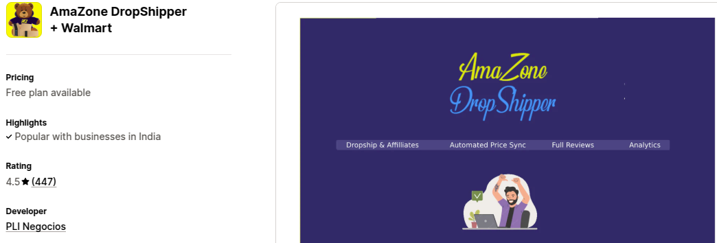 AmaZone DropShipper Plus Walmart