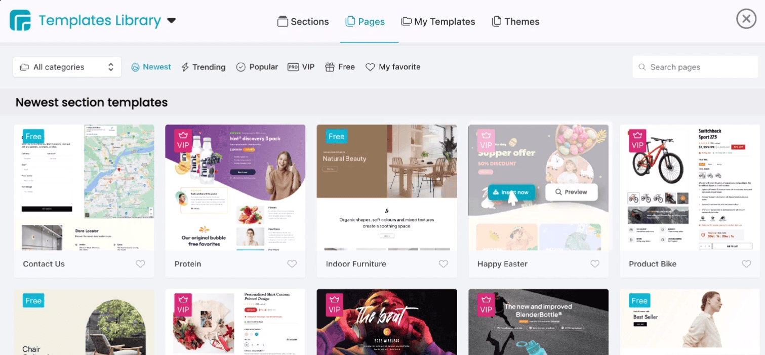 EComposer Landing Page Builder Shopify app