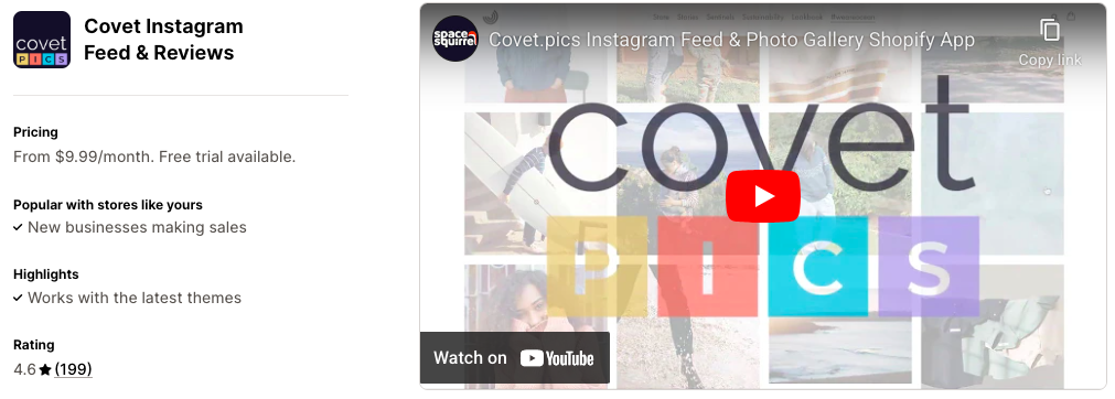 Covet Instagram Feed & Reviews