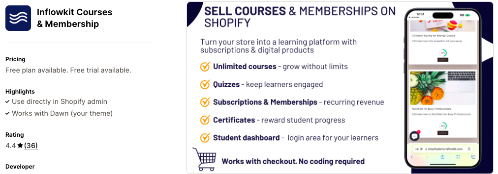Inflowkit Courses & Membership