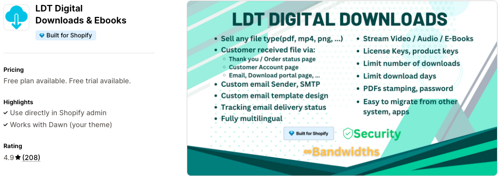LDT Digital Downloads & Ebooks