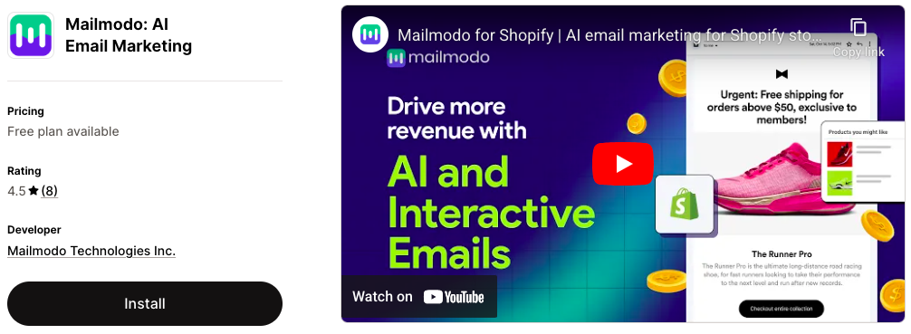 Mailmodo: AI Email Marketing