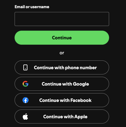 social login preview