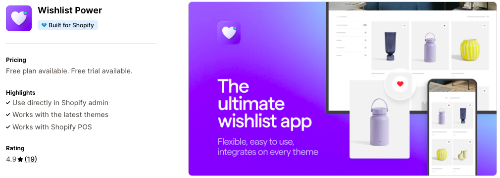 Wishlist Power