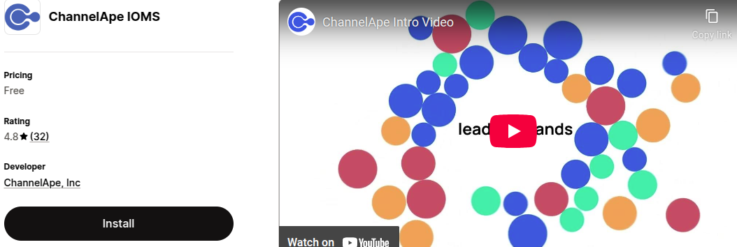 ChannelApe IOMS