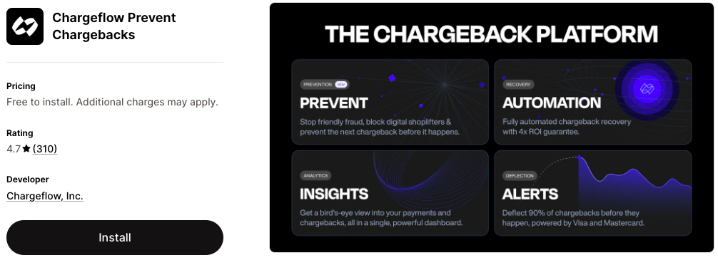 Chargeflow Prevent Chargebacks