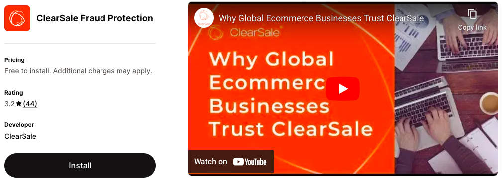 ClearSale Fraud Protection