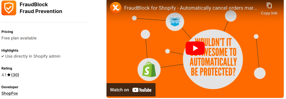 FraudBlock Fraud Prevention