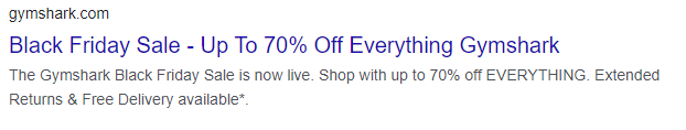 Title and Meta description Shopify examples