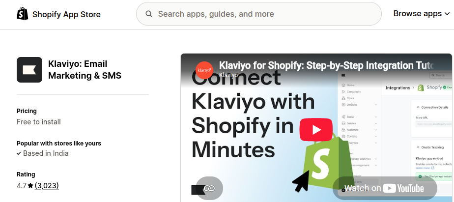 Klaviyo: Email Marketing & SMS
